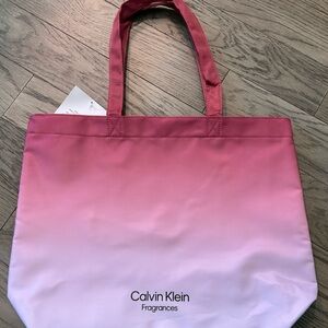 Calvin Klein Pink Gradient Tote
